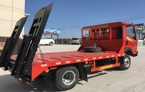 【上藍牌、國五】重汽王牌平板車